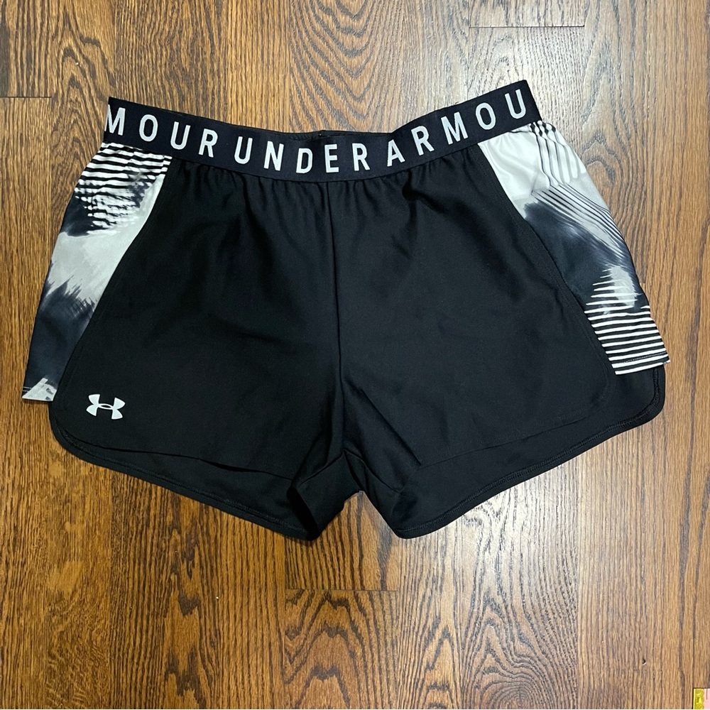 Under Armour Shorts.  Black.  Size Large.